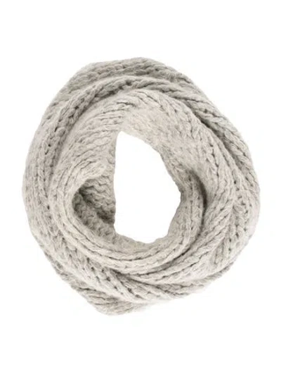 Pre-owned Helmut Lang Alpaca Snood W/ Tags In Gray
