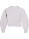 Helmut Lang Apex Brushed-finish Jumper In Grau