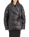 Helmut Lang Women's Cappotto Apex Cocoon In Black
