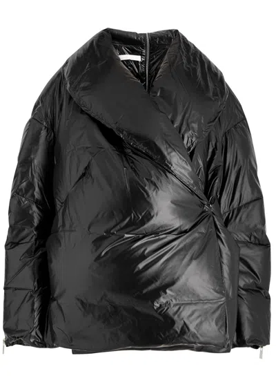 Helmut Lang Women's Cappotto Apex Cocoon In Black