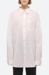 Helmut Lang Oversized Long-sleeve Shirt In White - 100