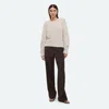 Helmut Lang Apex Crewneck Sweater In White