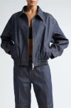 Helmut Lang Apex Denim Jacket In Raw Indigo