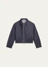 Helmut Lang Apex Denim Jacket In Raw Indigo