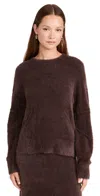Helmut Lang Apex Ov Crew Sweater Espresso In Espresso