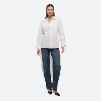 Helmut Lang Apex Tail Shirt In White