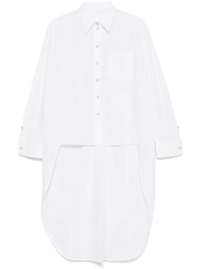 Helmut Lang Apex Tail Shirt In White