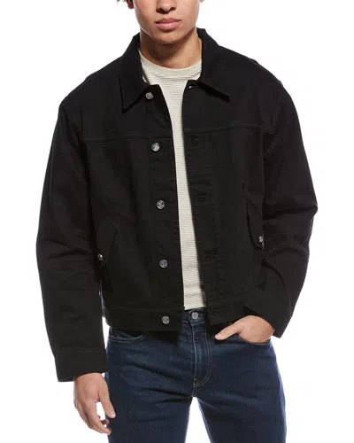 Helmut Lang Apex Trucker Jacket In Black