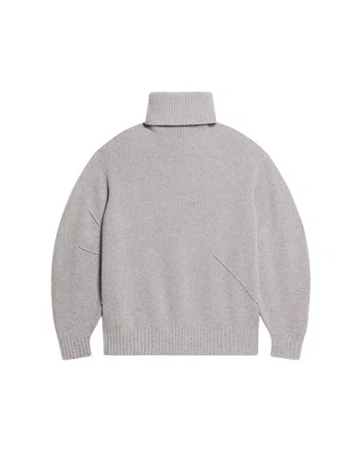 Helmut Lang Apex Turtleneck Sweater In Gray