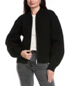 Helmut Lang Apex Wool-blend Cardigan In Black