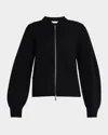 Helmut Lang Layered Bomber Jacket In Blk