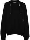 Helmut Lang Hoodie With Drawstring Hood And Kangaroo Pocket