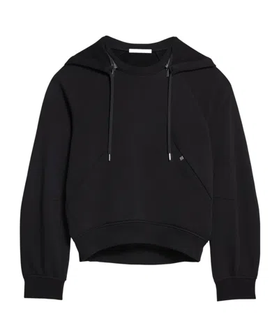 Helmut Lang Apex Zippered Hoodie In Black