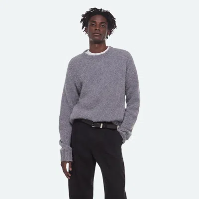 Helmut Lang Archetype Crewneck Sweater In Gray