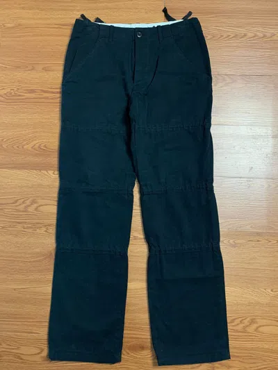 Pre-owned Helmut Lang Archive 90's  Bondage Pants In Blue