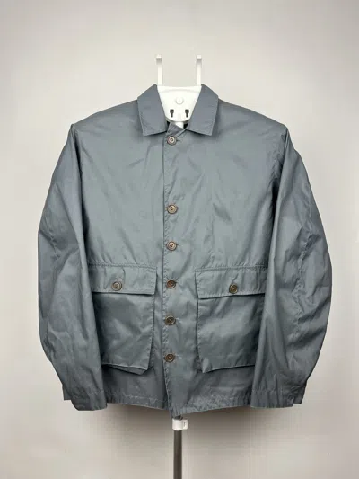 Pre-owned Helmut Lang Archive Nylon Bondage Straps Jacket In Gray