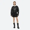 Helmut Lang Articulated Leather Jacket In Black