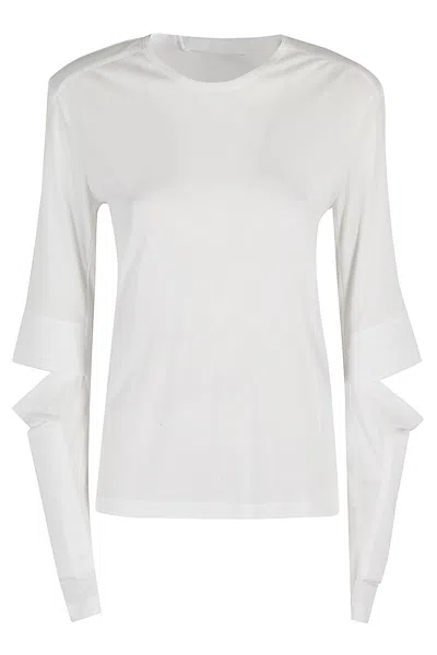 Helmut Lang Astro Crew In White