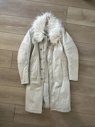 Pre-owned Helmut Lang Astro Jacket Silver Leather