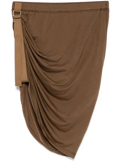 HELMUT LANG ASYMMETRIC SKIRT