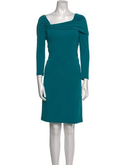 Pre-owned Helmut Lang Asymmetrical Mini Dress In Multi