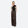 Helmut Lang Asymmetrical Protection Top In Black