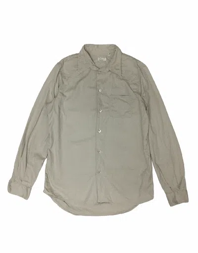 Pre-owned Helmut Lang Aw98 “one Pocket Button Up” In Sand