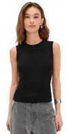 Helmut Lang Baby Muscle T-shirt In Black
