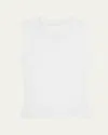 Helmut Lang Baby Muscle Tee In Optic Wht