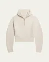 Helmut Lang Balaclava Zip Hoodie In White