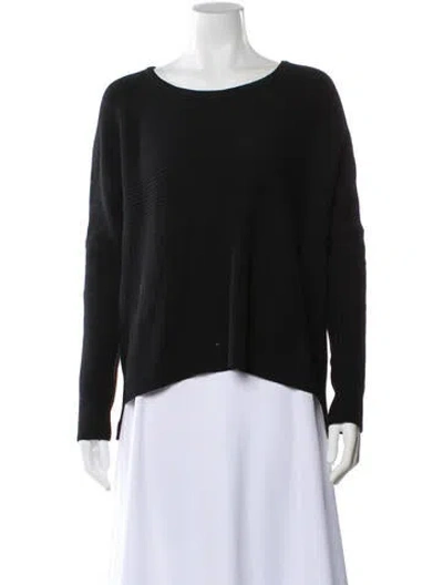 Pre-owned Helmut Lang Bateau Neckline Sweater In Black