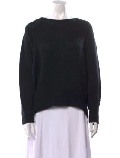 Pre-owned Helmut Lang Bateau Neckline Sweater In Black