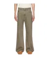 Helmut Lang Belt Loop Jeans In Green