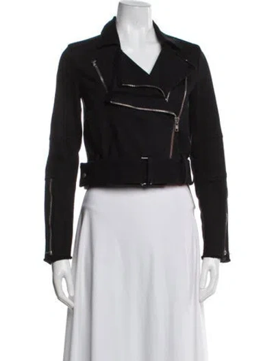 Pre-owned Helmut Lang Biker Jacket In Black