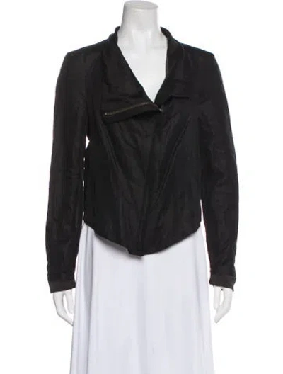 Pre-owned Helmut Lang Biker Jacket In Black