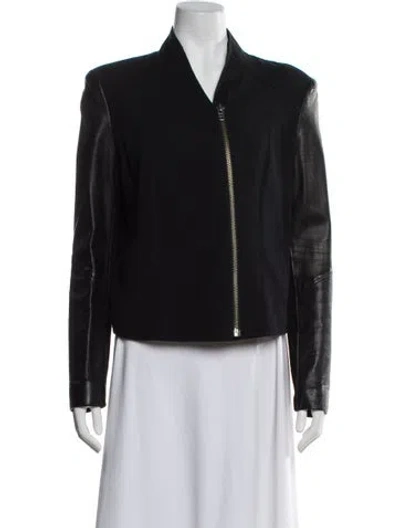 Pre-owned Helmut Lang Biker Jacket In Black