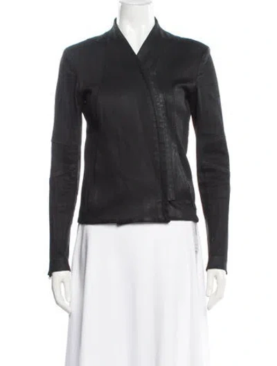 Pre-owned Helmut Lang Biker Jacket In Black