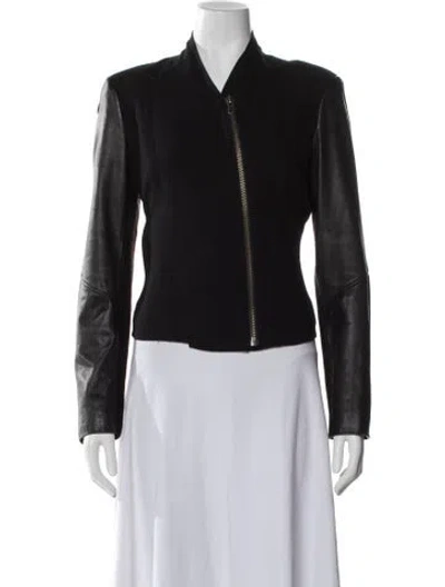 Pre-owned Helmut Lang Biker Jacket In Black