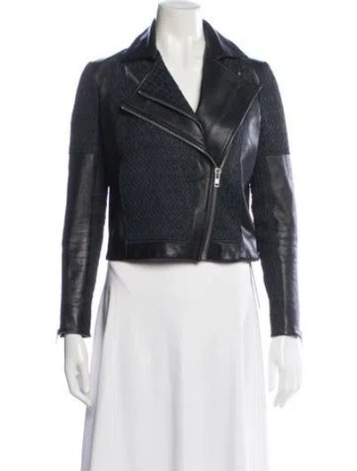 Pre-owned Helmut Lang Biker Jacket In Black