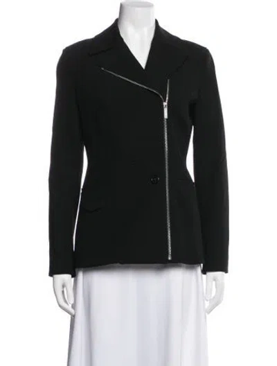 Pre-owned Helmut Lang Biker Jacket In Black