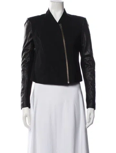 Pre-owned Helmut Lang Biker Jacket In Black