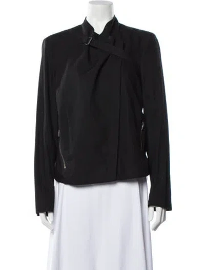 Pre-owned Helmut Lang Biker Jacket In Black