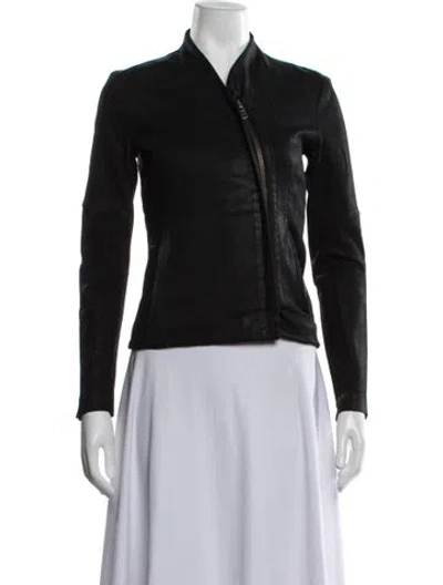 Pre-owned Helmut Lang Biker Jacket In Black