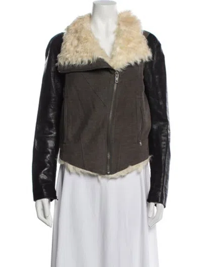 Pre-owned Helmut Lang Biker Jacket In Black