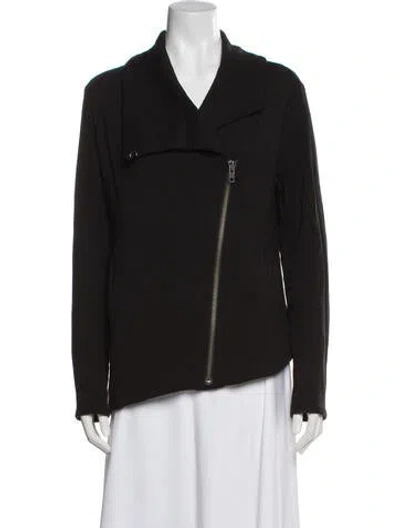 Pre-owned Helmut Lang Biker Jacket In Black/brown
