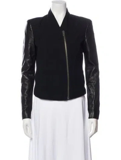 Pre-owned Helmut Lang Biker Jacket In Blue