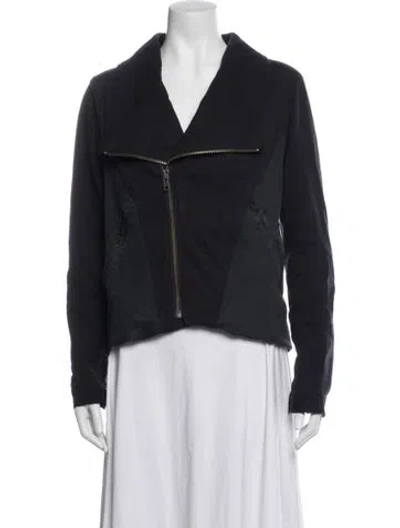 Pre-owned Helmut Lang Biker Jacket In Blue