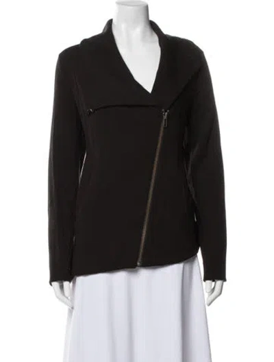 Pre-owned Helmut Lang Biker Jacket In Brown