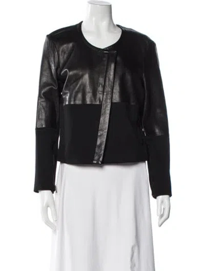 Pre-owned Helmut Lang Biker Jacket In Gray