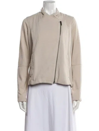 Pre-owned Helmut Lang Biker Jacket In Neutral